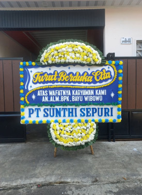 Papan Bunga Duka di Tafraka