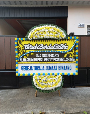 Papan Bunga Duka di Tafraka